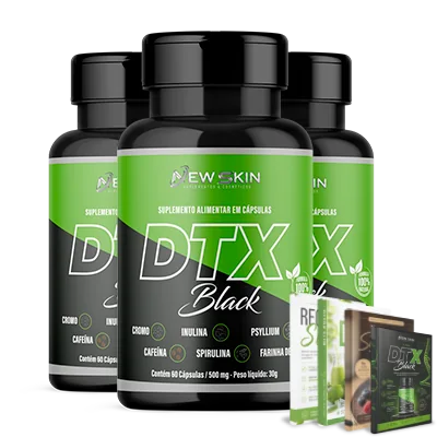 DTX Black kit pague dois e leve três frascos