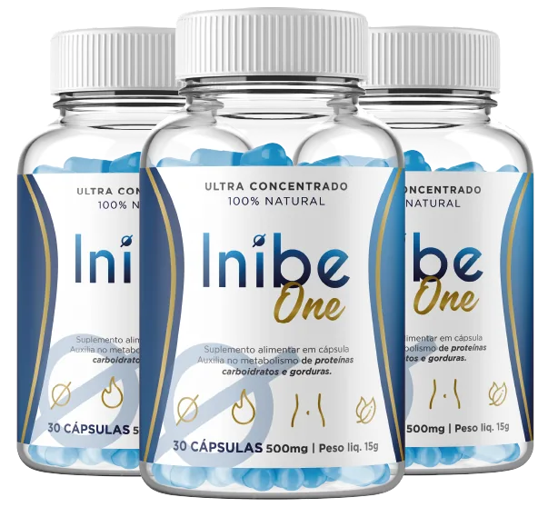 Kit Inibe One com três frascos