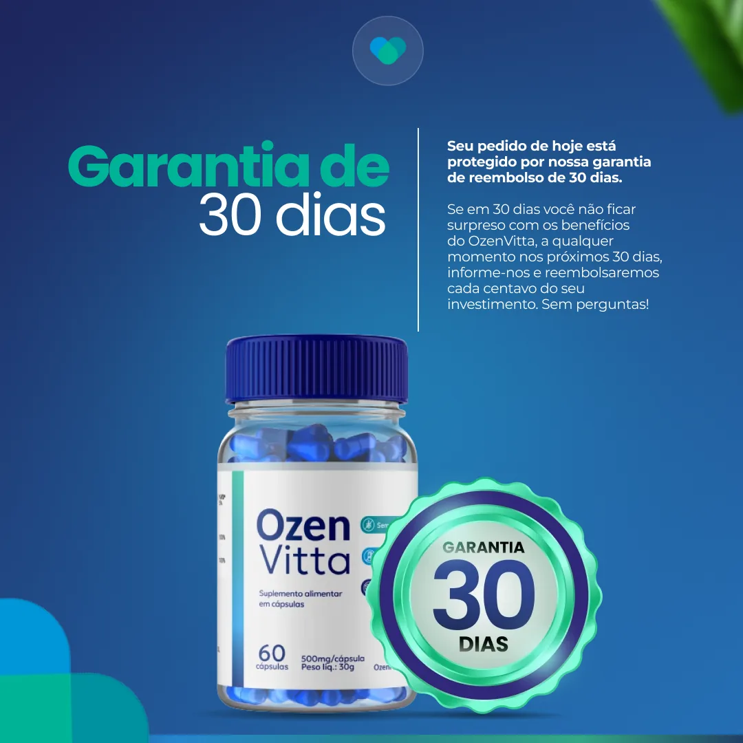 Material da oferta com garantia de 30 dias