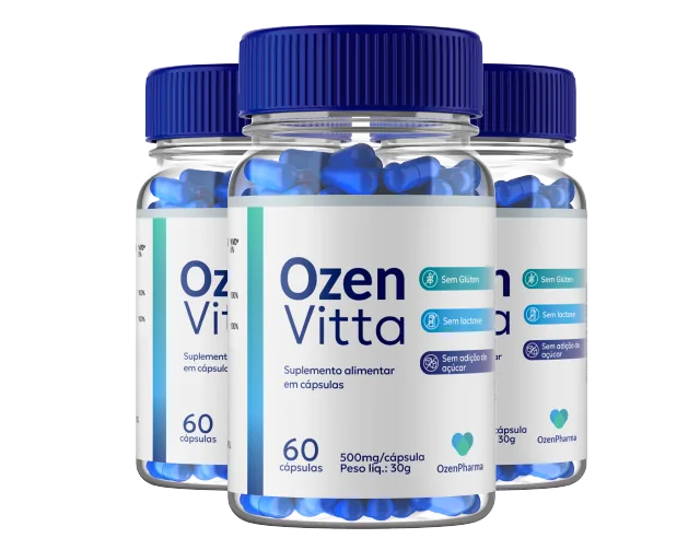 Kit OzenVitta com três frascos