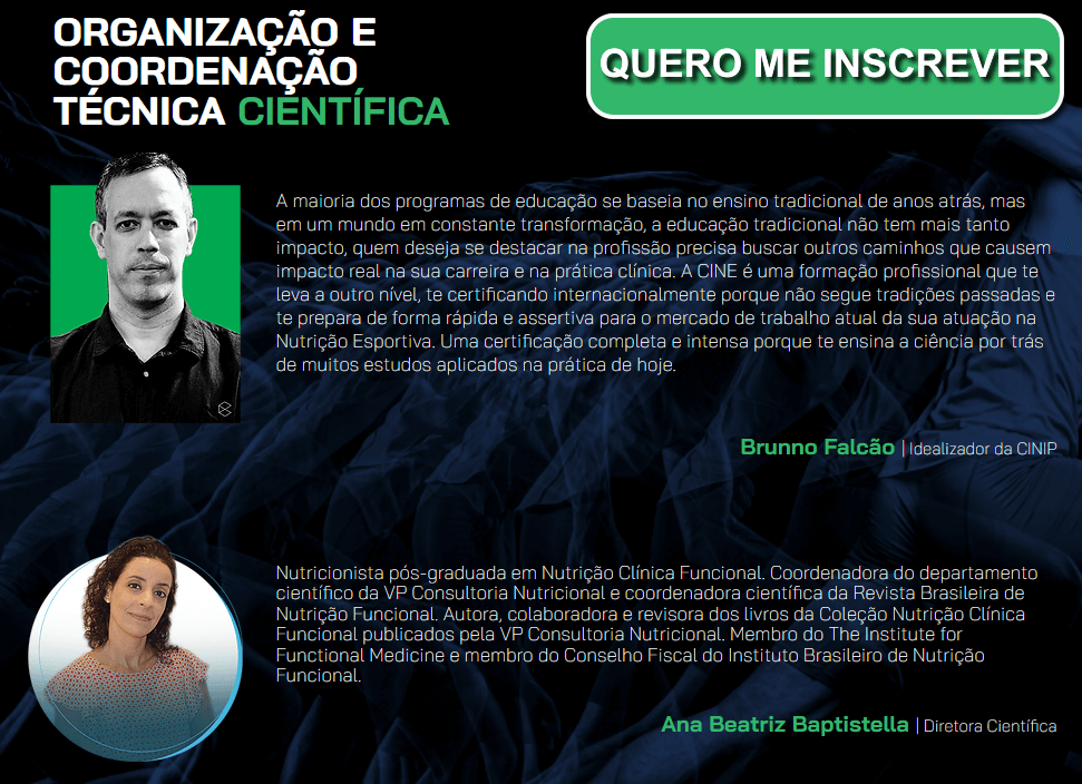 Certificação Internacional em Nutrição Integrativa e Personalizada