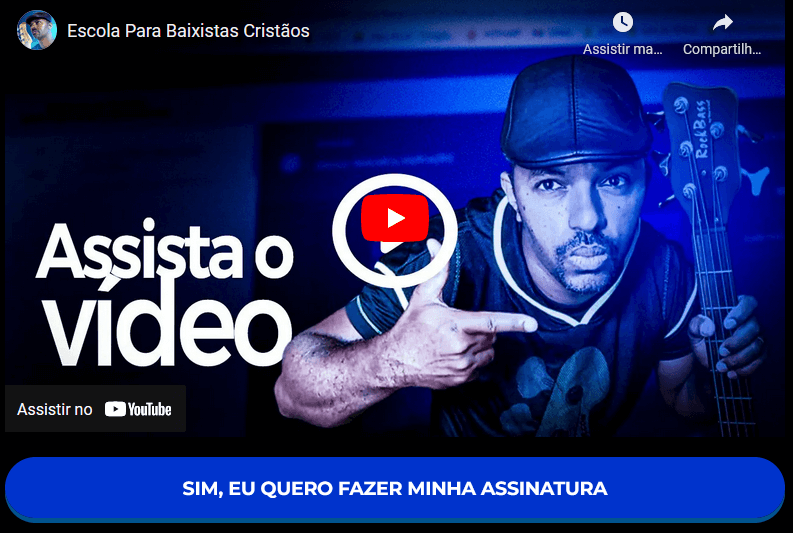 Escola para Baixistas Cristãos Escola para Baixistas Cristãos