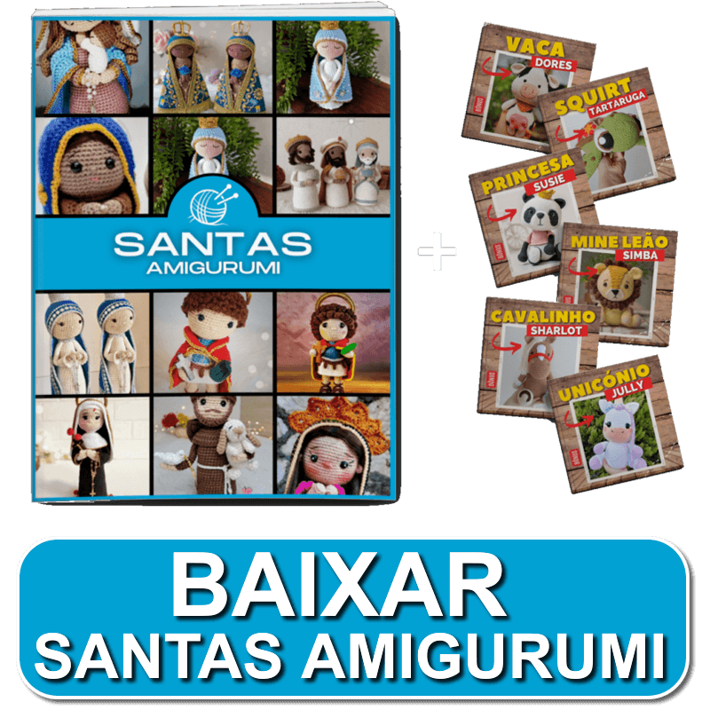 Santas Amigurumi Livro Santas Amigurumi Livro