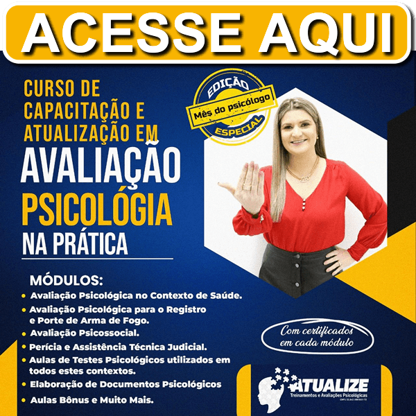 Curso de Capacitação e Atualização em Avaliação Psicológica na Prática