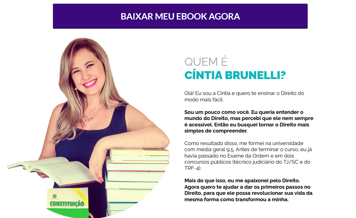Livro Introdução ao mundo do direito Cintia Brunelli