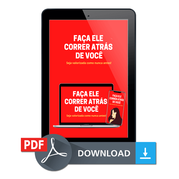 Faça Ele Correr Atrás de Você Livro