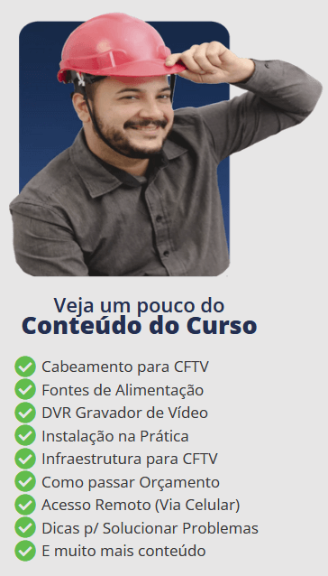 Curso de CFTV Paulo de Tarso Curso de CFTV Paulo de Tarso