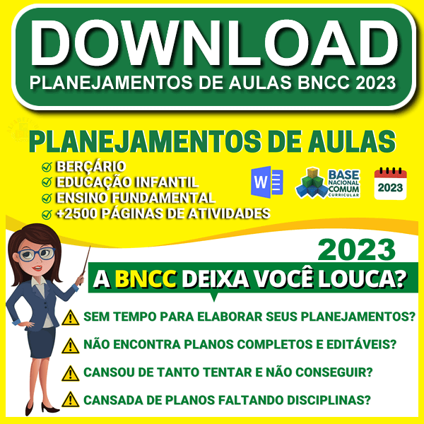 Planejamentos de Aulas BNCC 2023