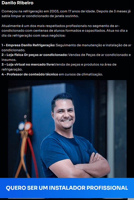 Certificação Instalador Profissional Danilo Ribeiro Certificação Instalador Profissional Danilo Ribeiro