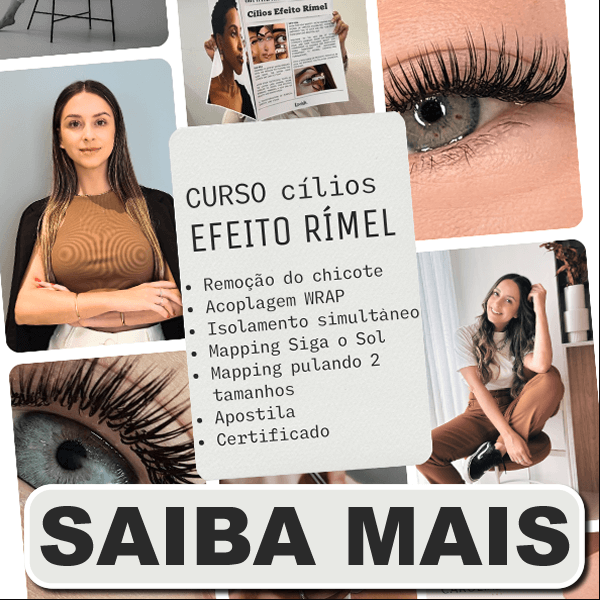 Curso Cílios Caroline Pedrini